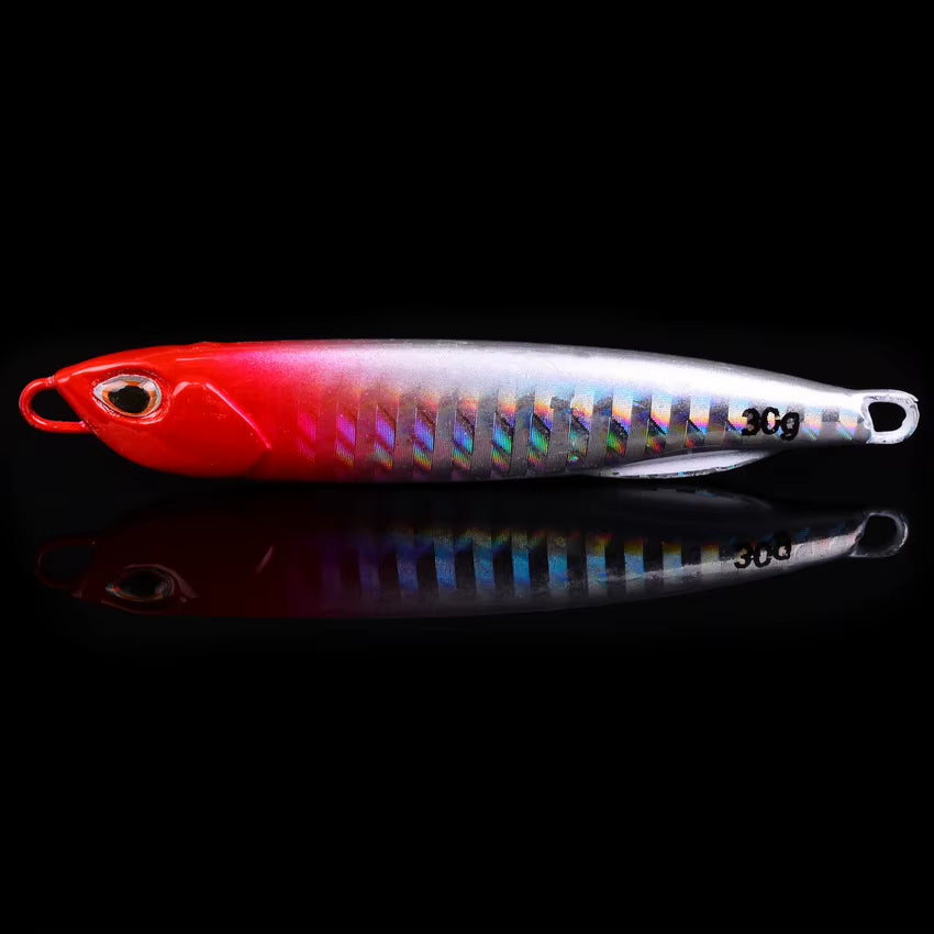 2023 Metal Jig Fishing Lure Weights 10G-40G Trolling Hard Bait Bass Sea Fishing Lures Tackle Trout Jigging Lure Jigs Saltwater