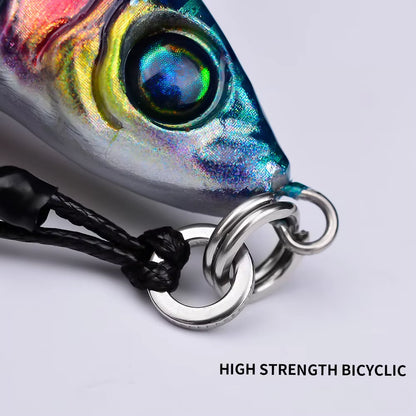 Metal Slow Fishing Jigs Luminous Slow Jigging Lure 7-80G Casting Saltwater Grouper Tuna Trolling Fishing Spoon Bait