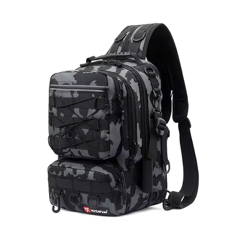 Travel Outdoor Backpack Waterproof Camping Hiking Fishing Hunting Bag Women Men Large Capacity Camo Mountaineering Bag